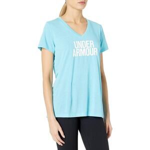 Under Armour Women's Threadborne V-Neck Shirt - NWT - LARGE
